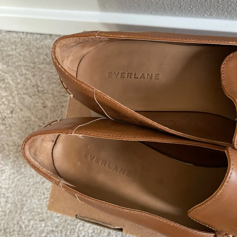 EVERLANE The Modern Loafer Leather Camel Tan (10) - Image 6
