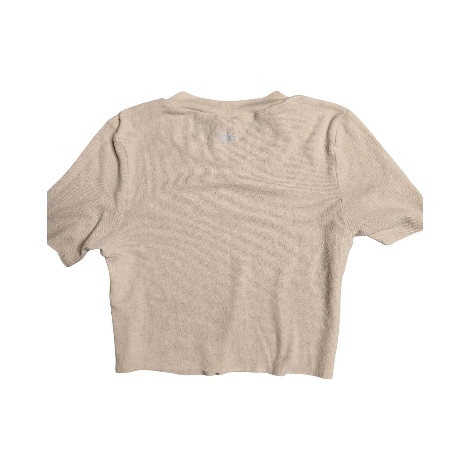 ALO Yoga Super Soft Cropped Women's Tee Size: S - Image 5