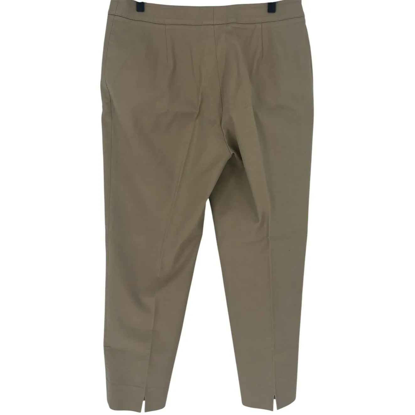 Piazza Sempione Brigitte Beige Slim Ankle Trousers Made in Italy - Image 8