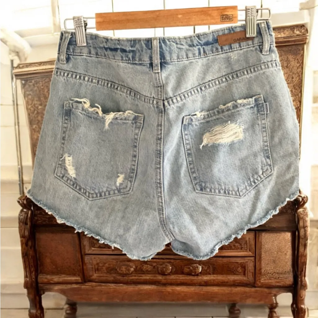 Garage Festival Denim Shorts - Image 7
