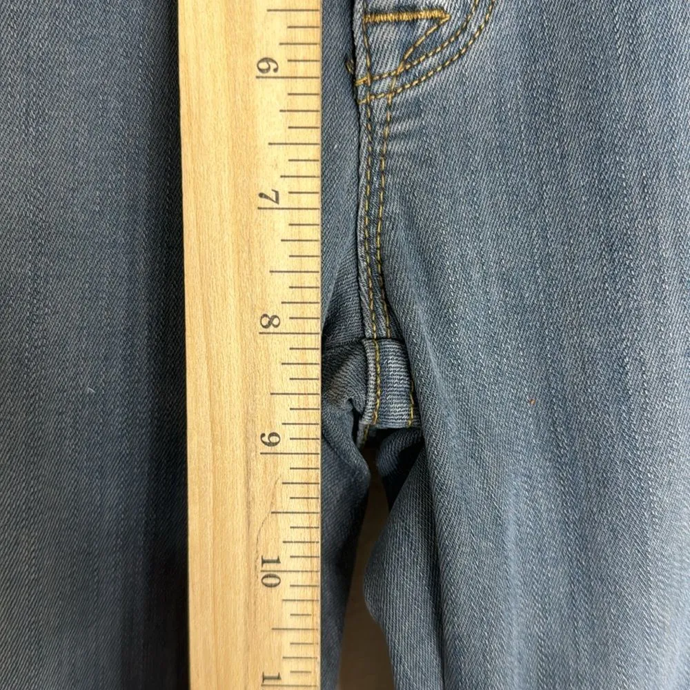 HUDSON Luna Embellished Studded Crop Super Skinny Leg denim jeans size 28 - Image 10