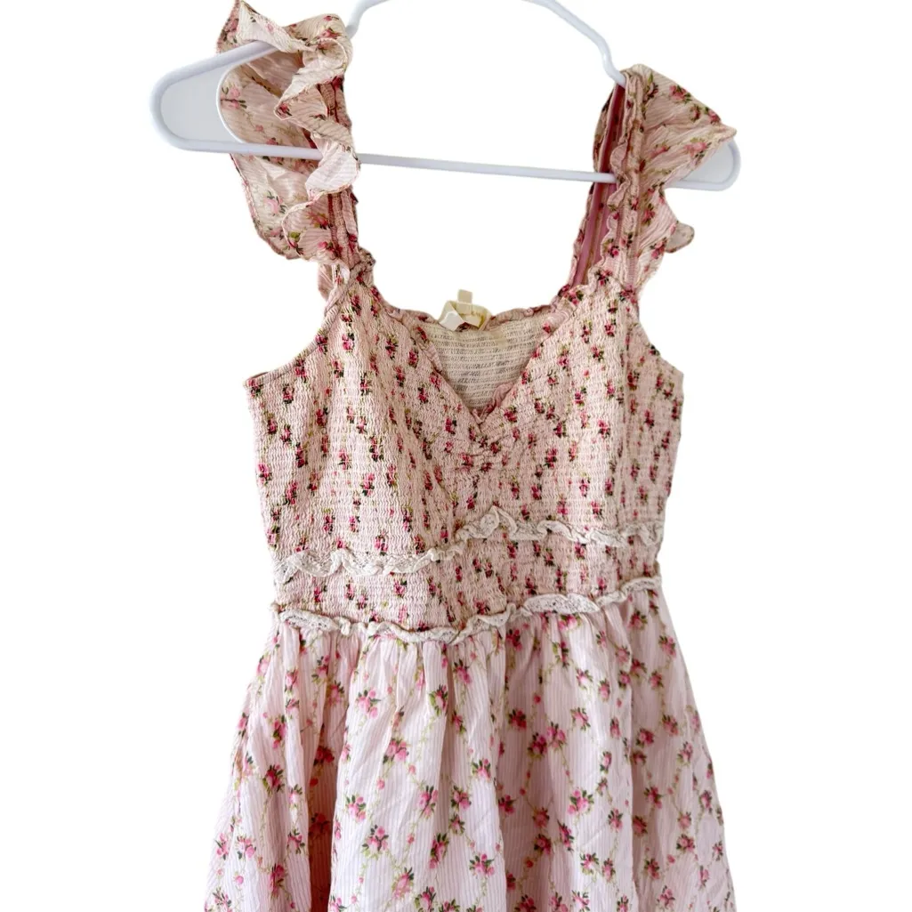 LoveShackFancy Sunshine Dress in Cherry Kisses - Image 10