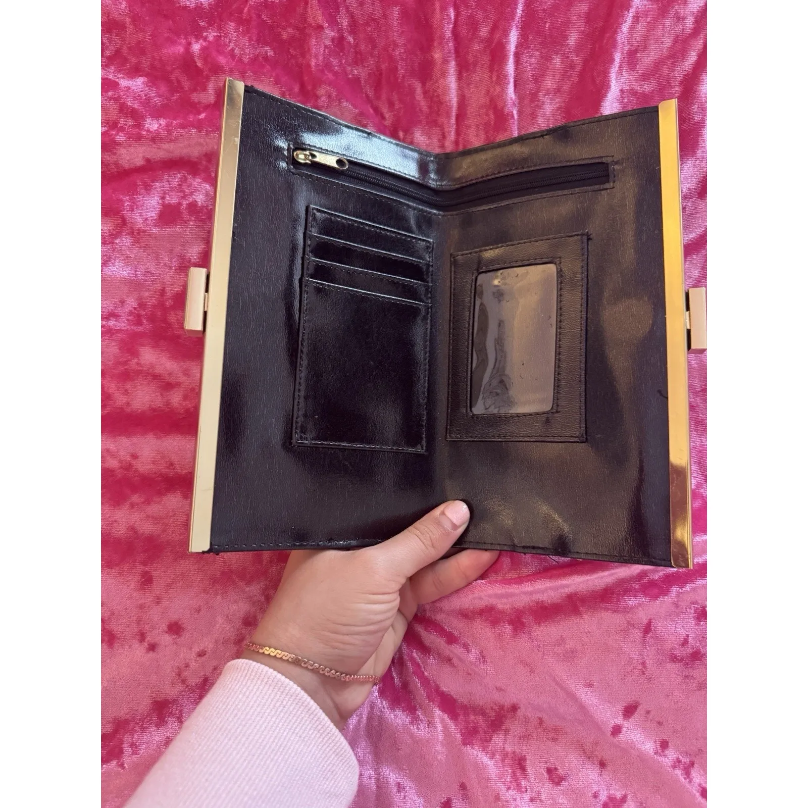 Betsey Johnson Betseyville Multicolor Floral Paisley Wallet Clutch Y2k 90s - Image 2