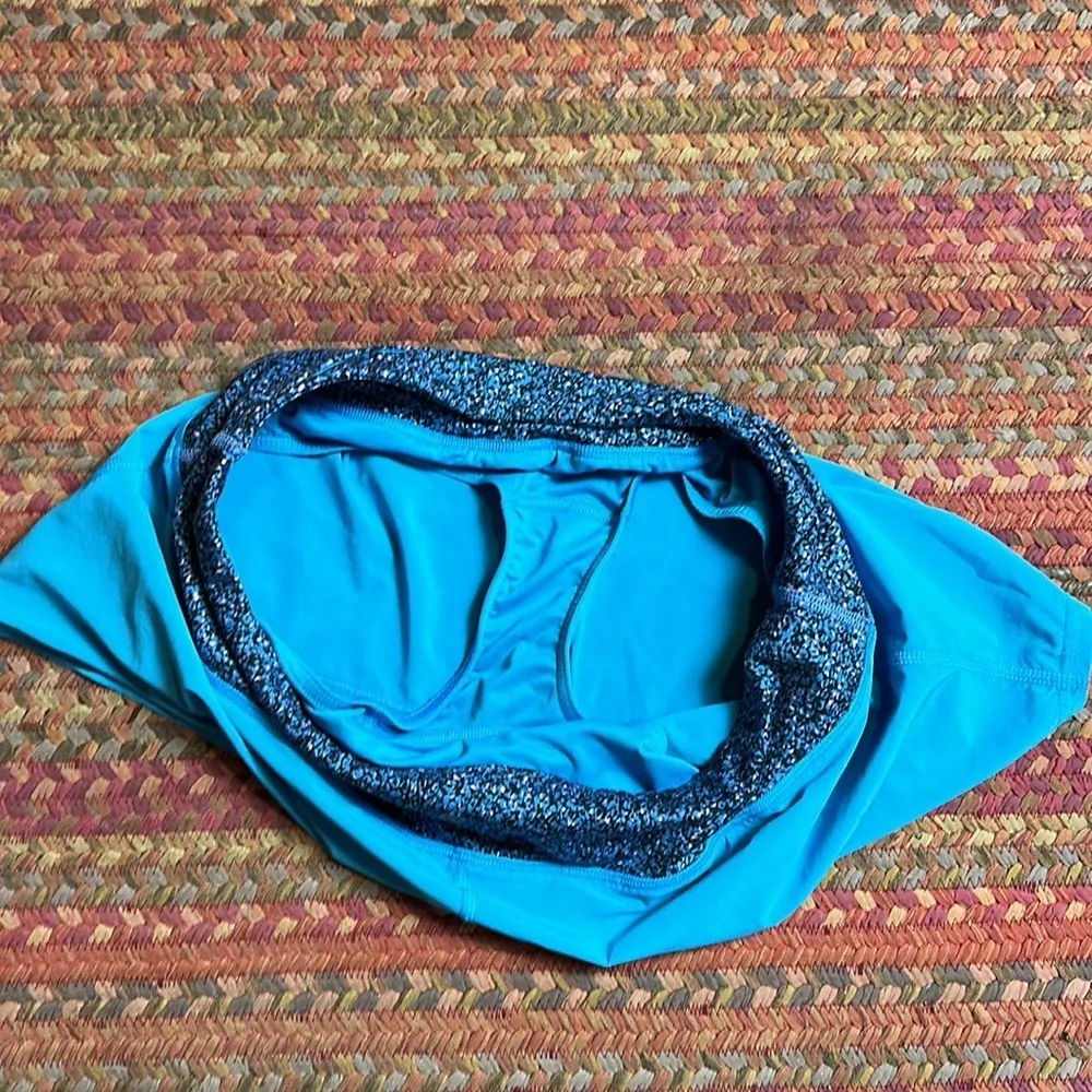 LULULEMON FREE FLOW KAYAK BLUE ATHLETIC SHORTS RUN - Image 7