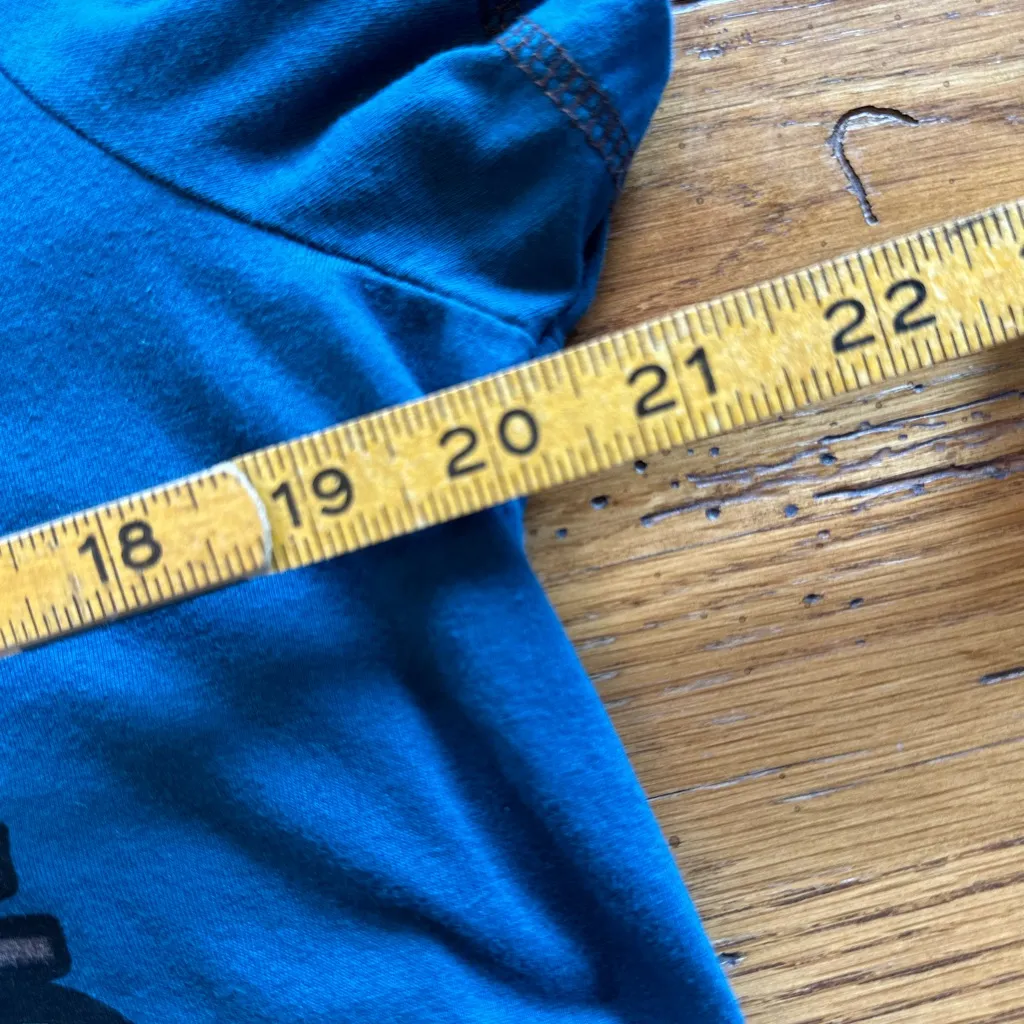 Lazy One It's Been A Loooong Day Sleep Shirt Nightgown sz S/M Blue Size M - Image 4