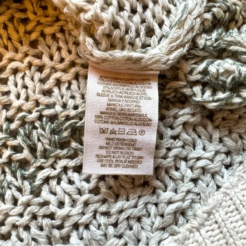 FREE PEOPLE Slubby Striped Pullover Sweater – Sea Mist – Size S - Image 11