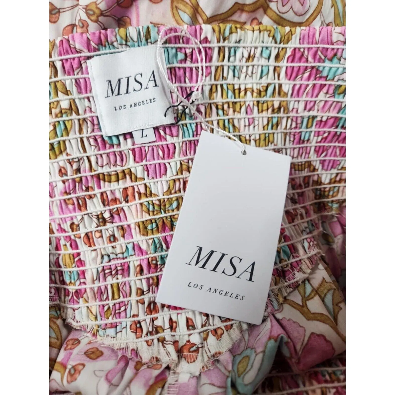 Anthroplogie Misa Ziba Veranda Floral Pants Size L - Image 5