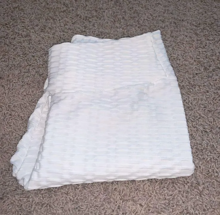 White Cellulite Proof Leggings Size L - Image 5