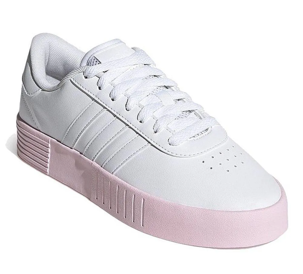 adidas Court Bold sneaker White/Pink size 9 - Image 9