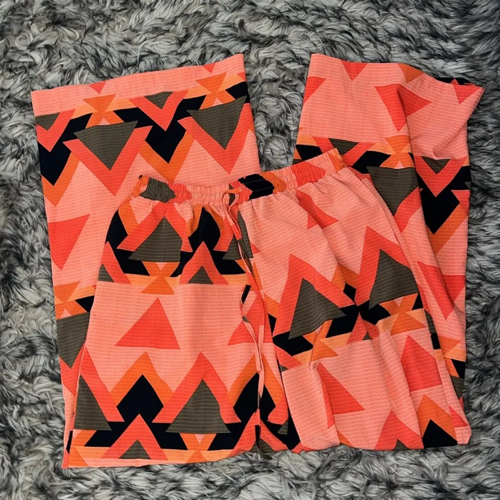 Rebdolls  Geometric Palazo Pants - Image 7