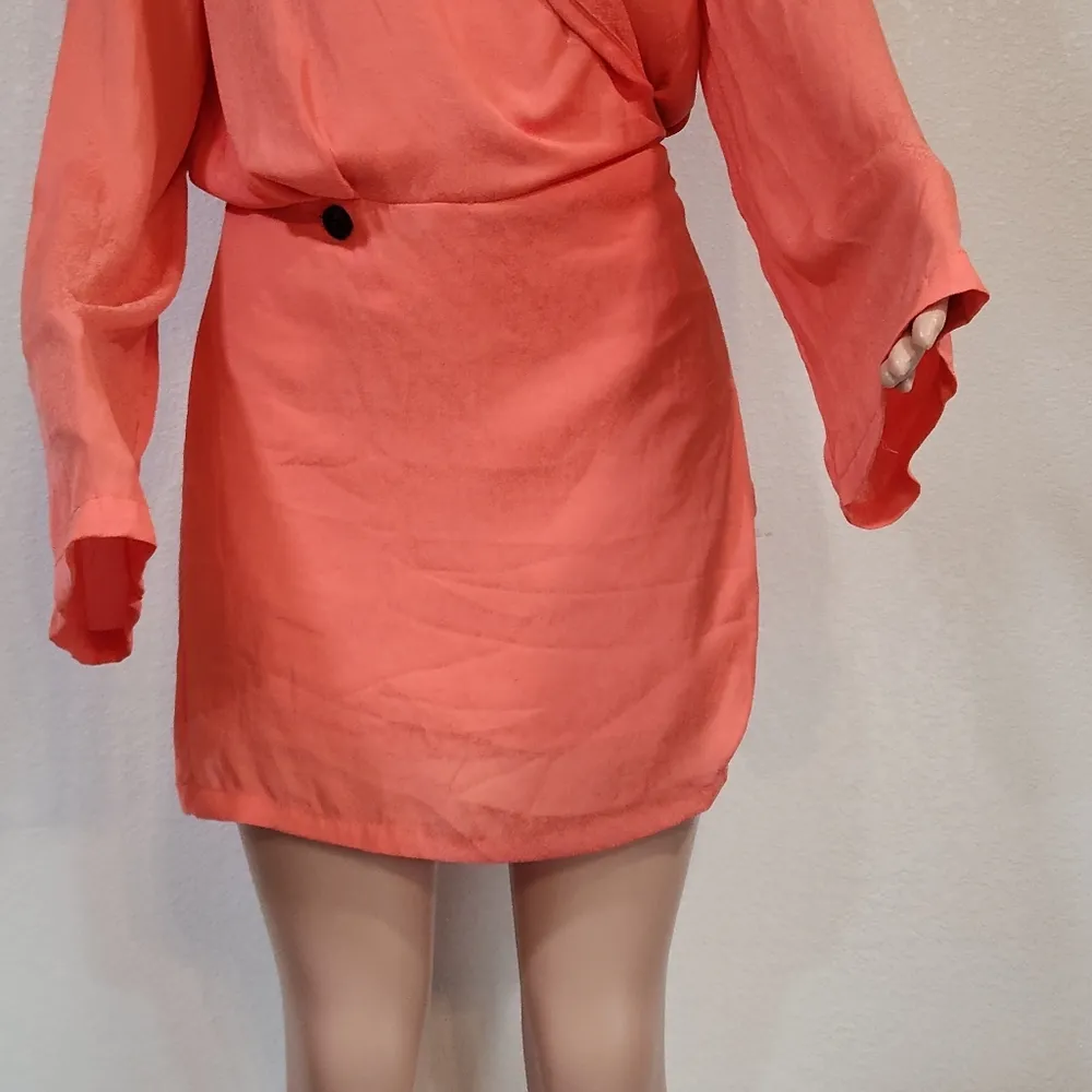 Free People Simone Dress Cinnabar Sienna Long Sleeve Blazer Mini Dress Sz XL - Image 4