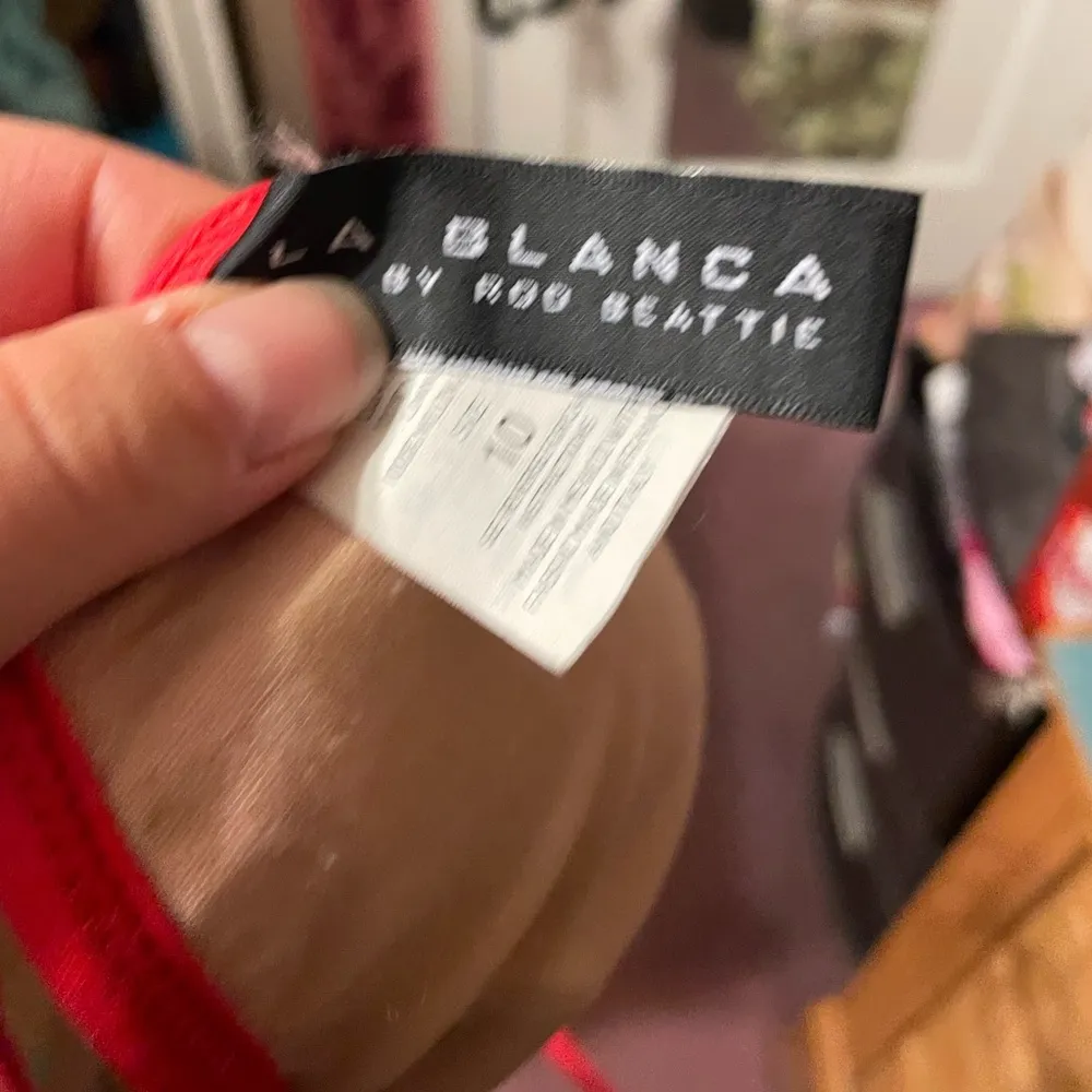 La Blanca  MESH BIKINI TOP - Image 3