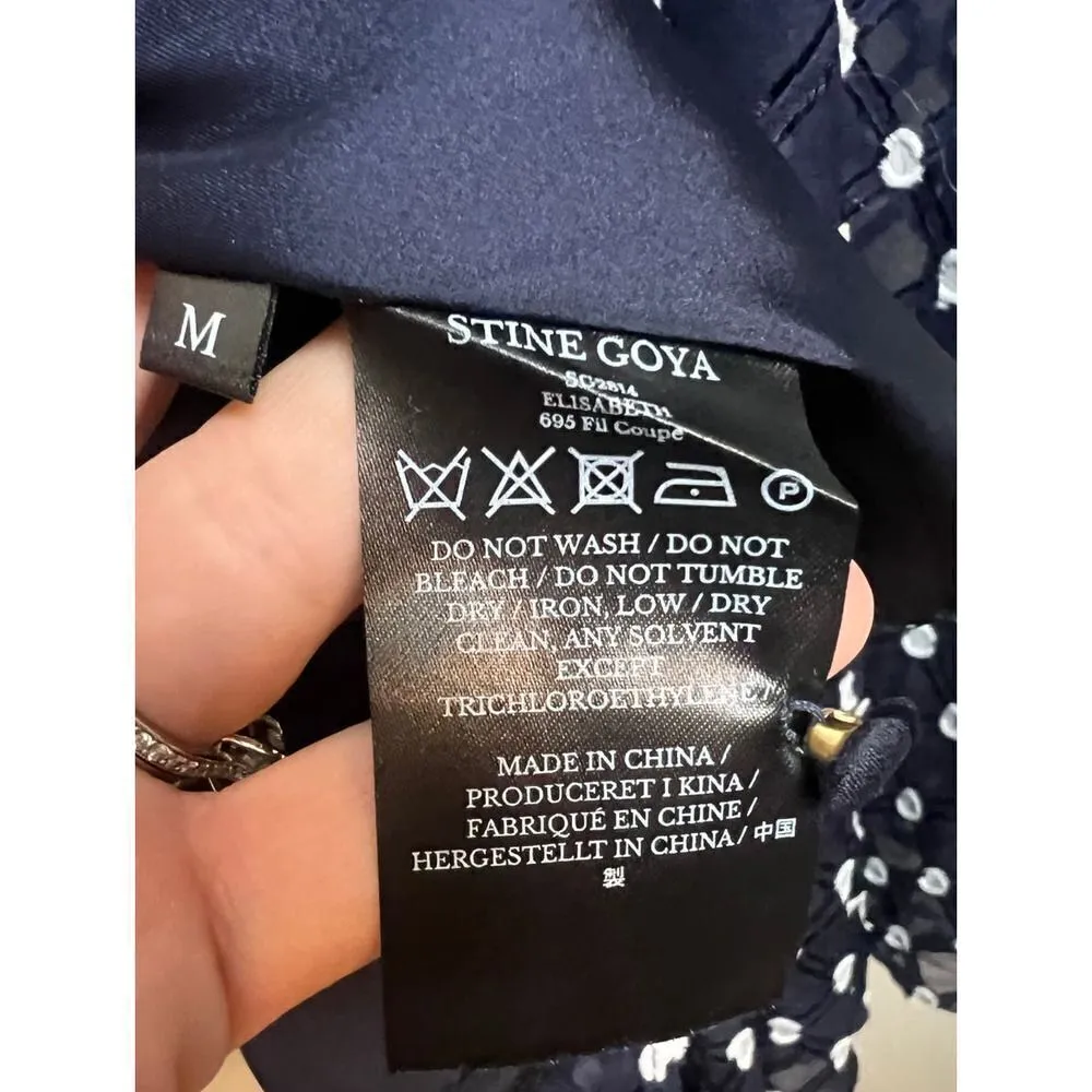 Stine Goya Elisabeth Dress Sz. M Blue Size M - Image 7