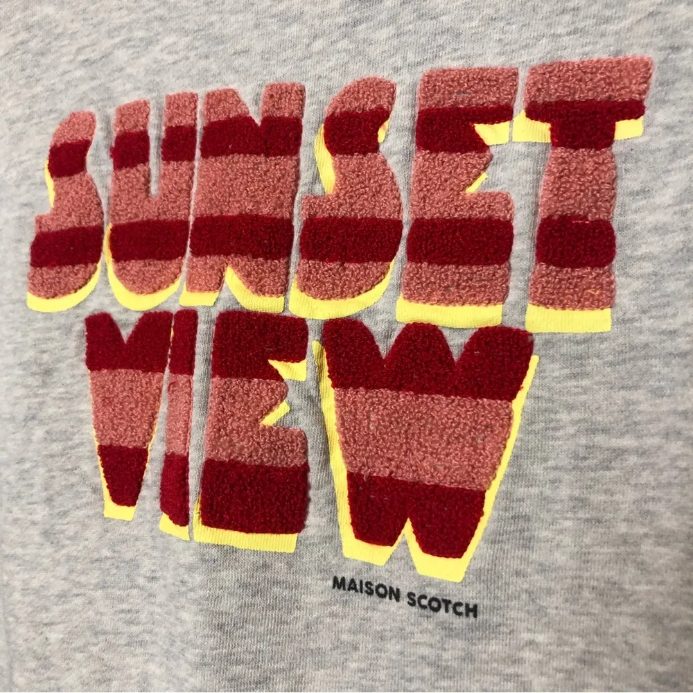 Scotch & Soda Maison Scotch Sunset Vibes Sweatshirt - Image 6