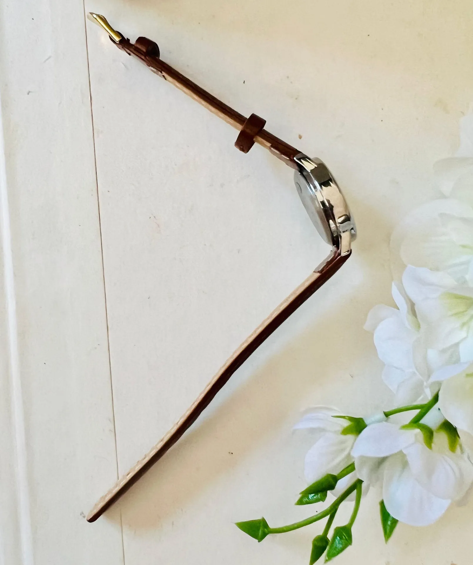 Indiglo Brown Leather Watch - Image 11