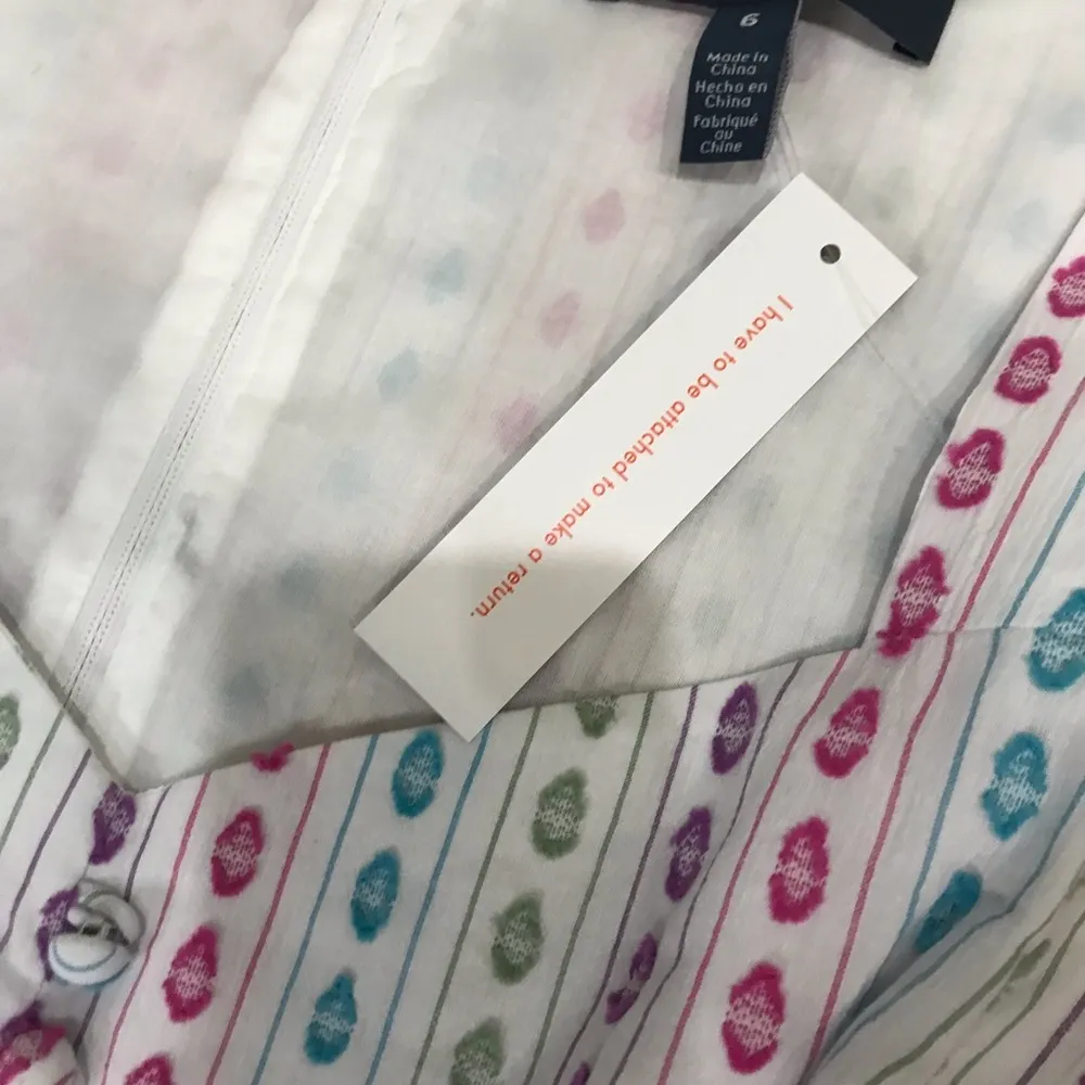 ModCloth NWT Rainbow Shirt Dress retro Fit and Flare ModCloth Size 6 - Image 7