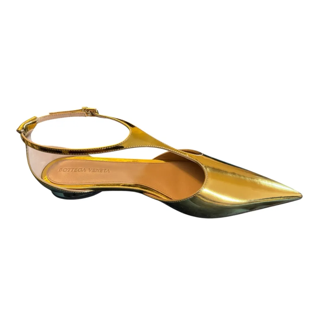 NWT & Box Bottega Veneta Patent Leather Rocket T-Bar Ballerina Flats EU 39/US 9 - Image 6