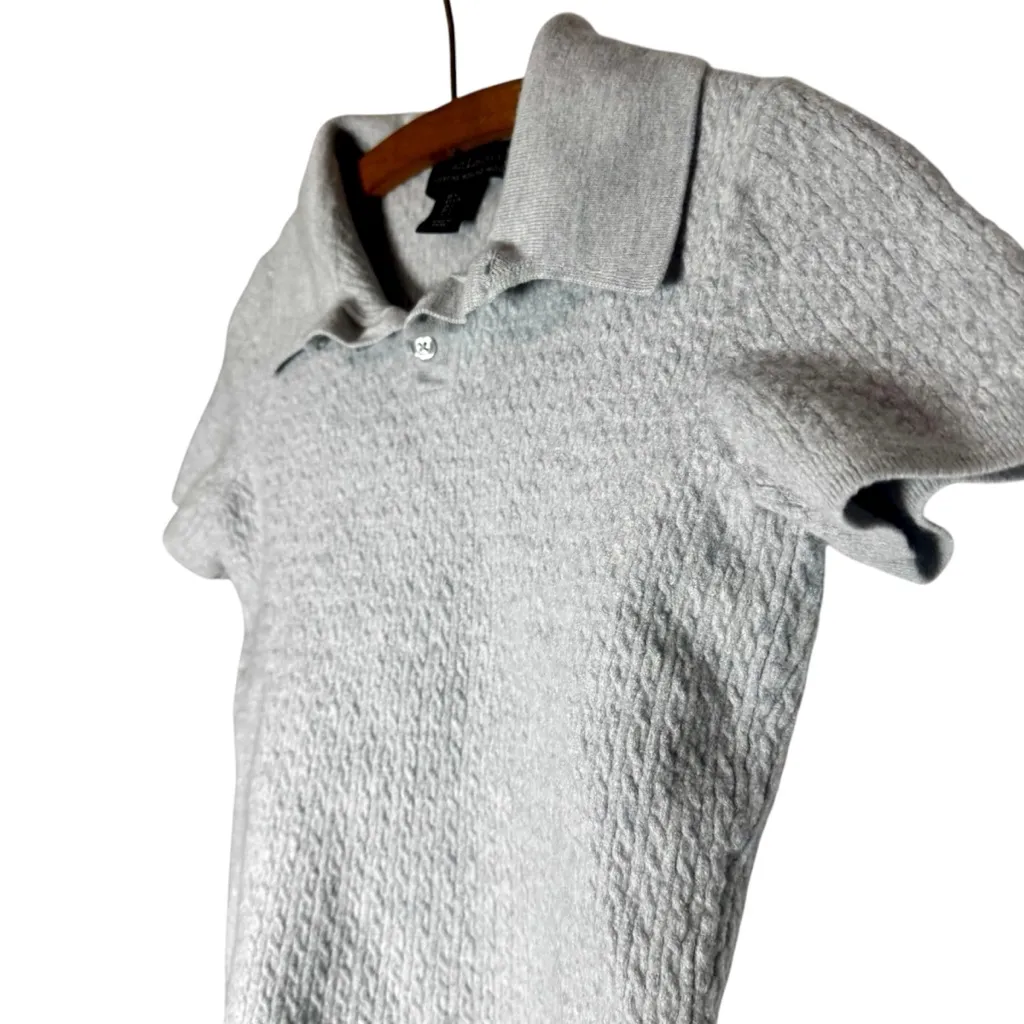 Christian Lacroix Light Gray Merino Wool Top - Image 2
