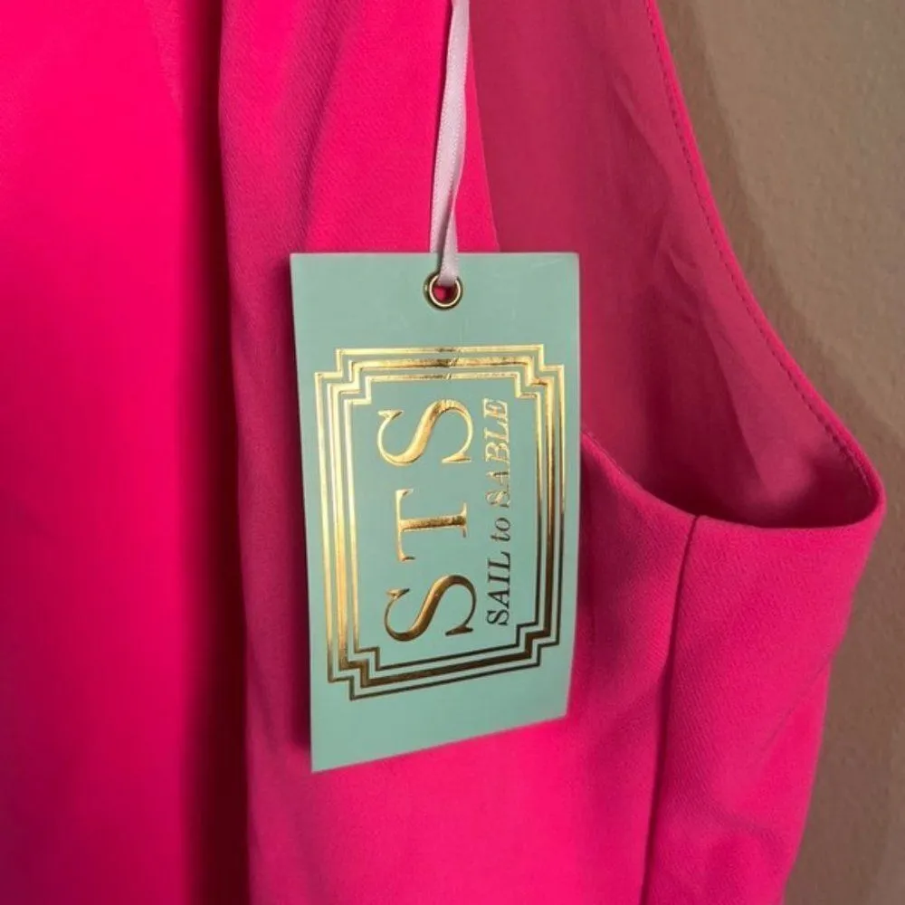 NWT Sail to Sable small hot pink dress - Image 6
