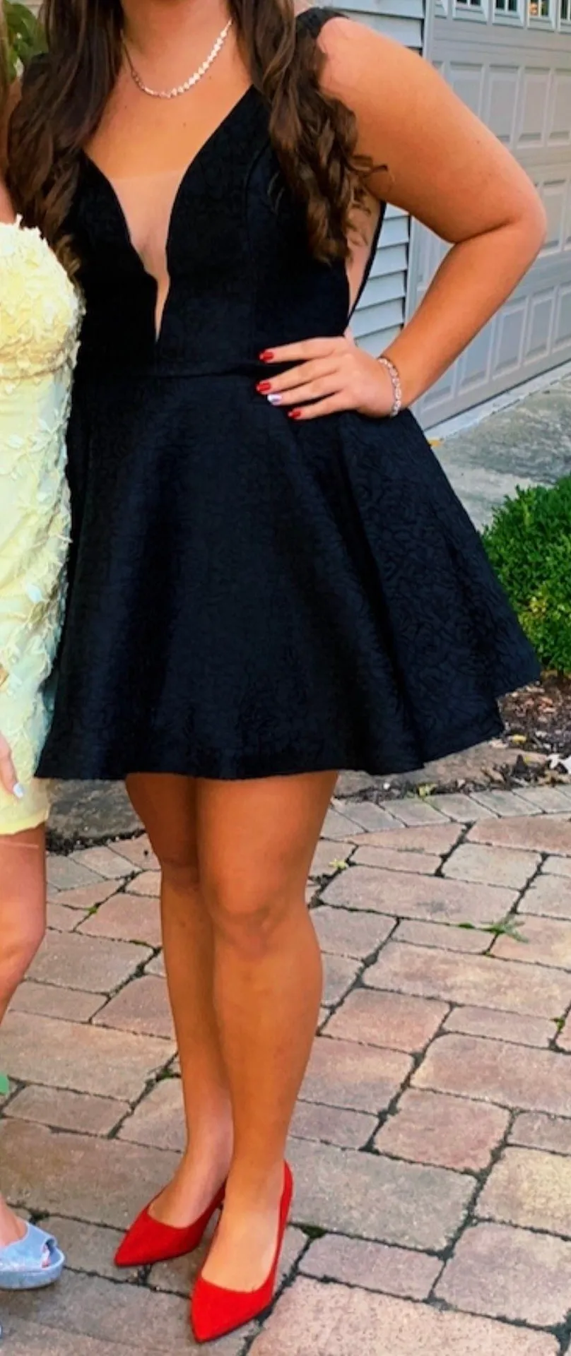 Lucci Lu Black Homecoming Dress - Image 2