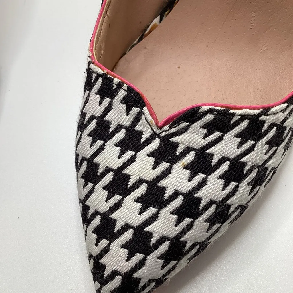 Betsey Johnson Taylr Houndstooth heels. Size 7.5 - Image 11