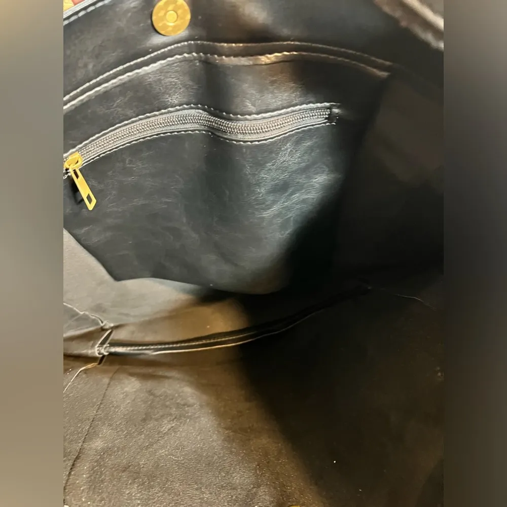 New Vegan leather bag by Grace’s handbags, hand crafted w20x16t - Image 5