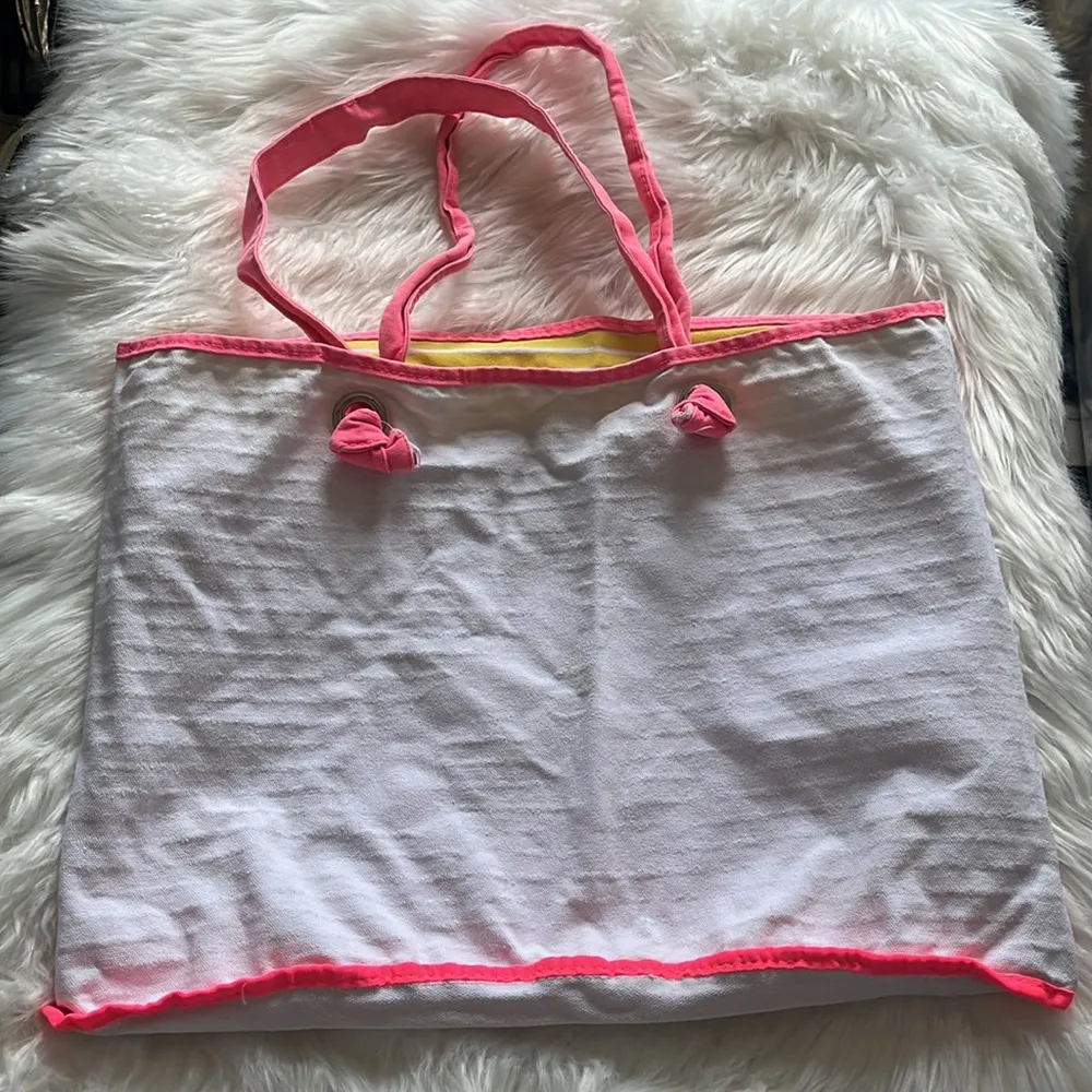 Victoria’s Secret canvas tote beach bag - Image 13