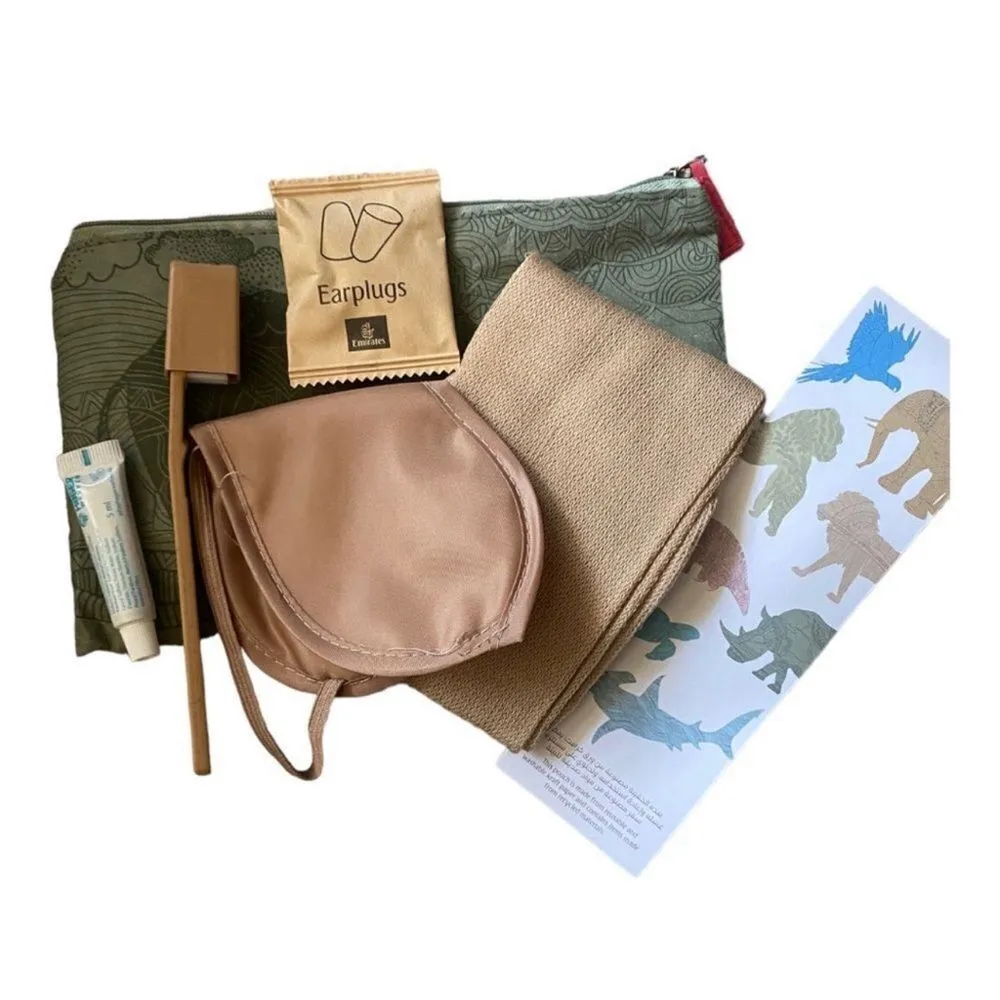 Emirates wildlife amenity kit pouch - Image 3