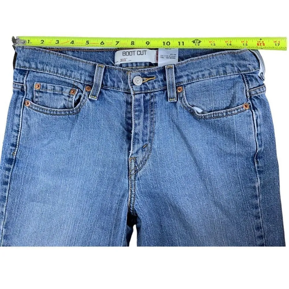 Levi’s Boot Cut Denim Jeans Women’s Size 10M - Image 4