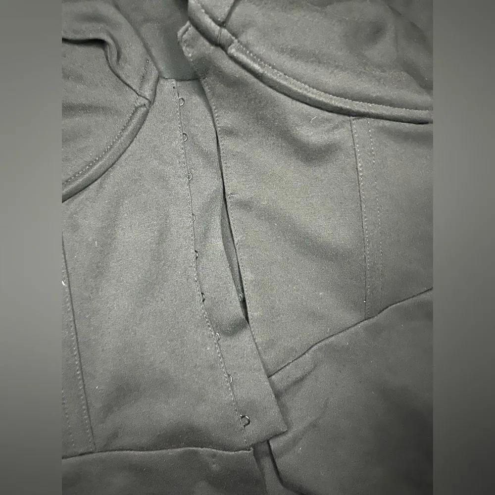 Eloquii Corset black peplum blazer sz 28 - Image 5