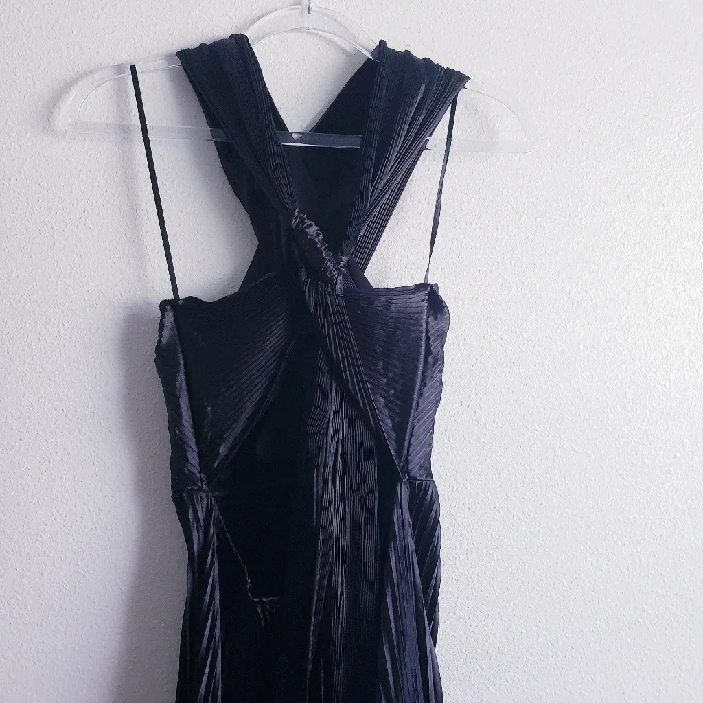 Sandra Pleated Maxi Dress Criss Cross New Without Tags - Image 10