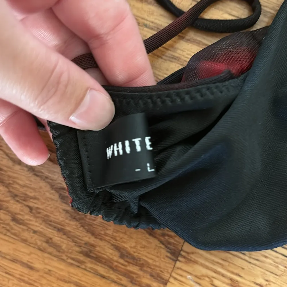 White Fox Boutique White Fox triangle bikini top - Image 2