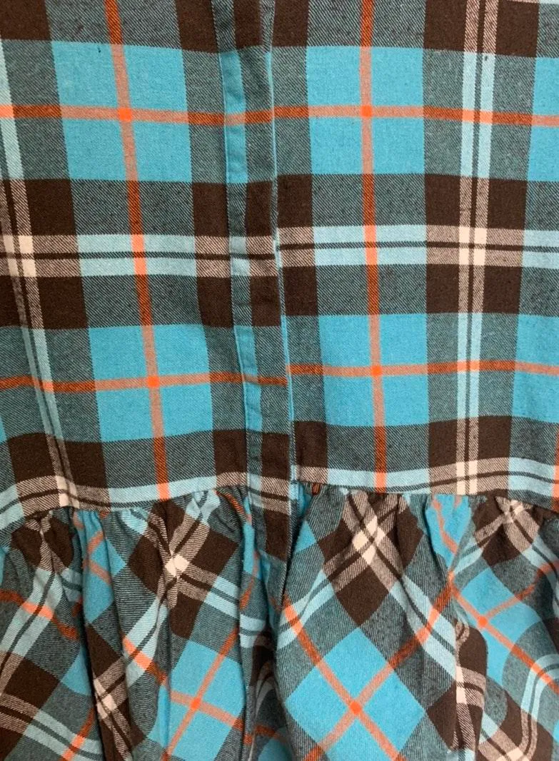 Sundance Peplum Plaid Flannel - Image 3