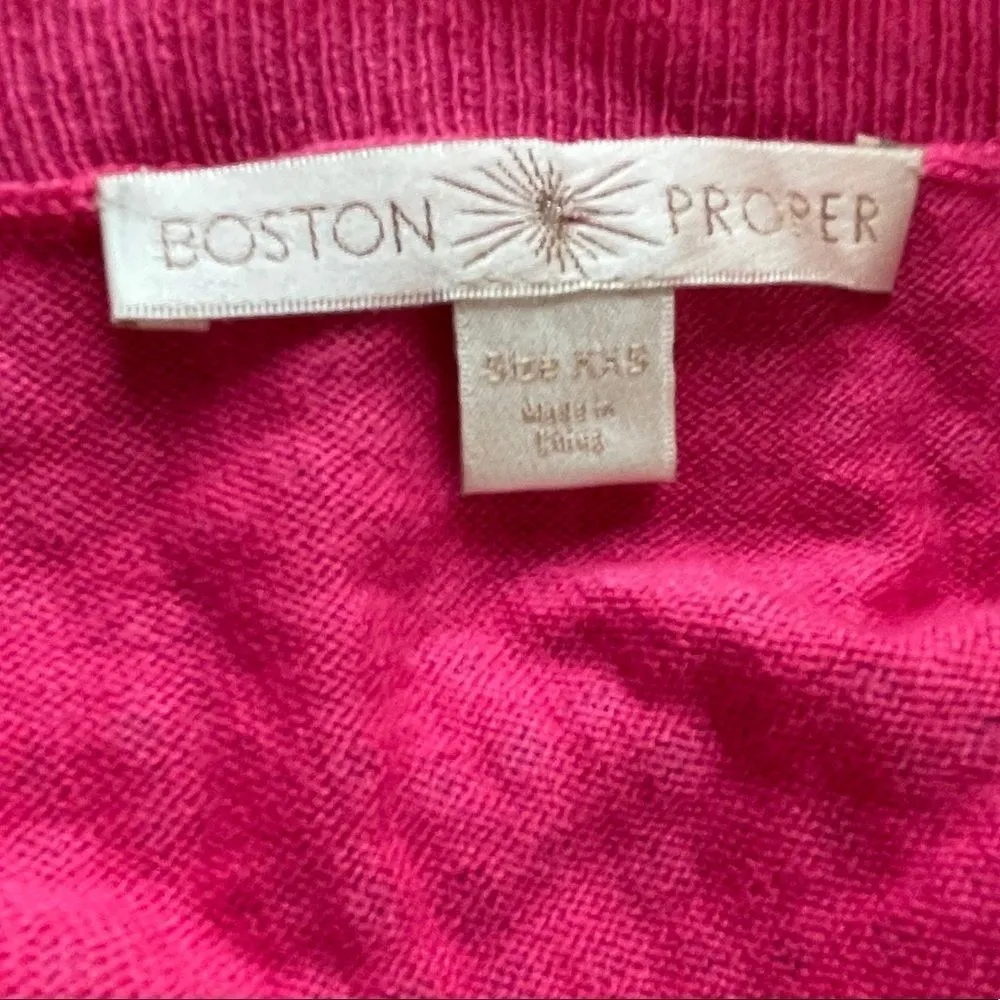 Boston Proper Rhinestone Sweater Pink - Image 2