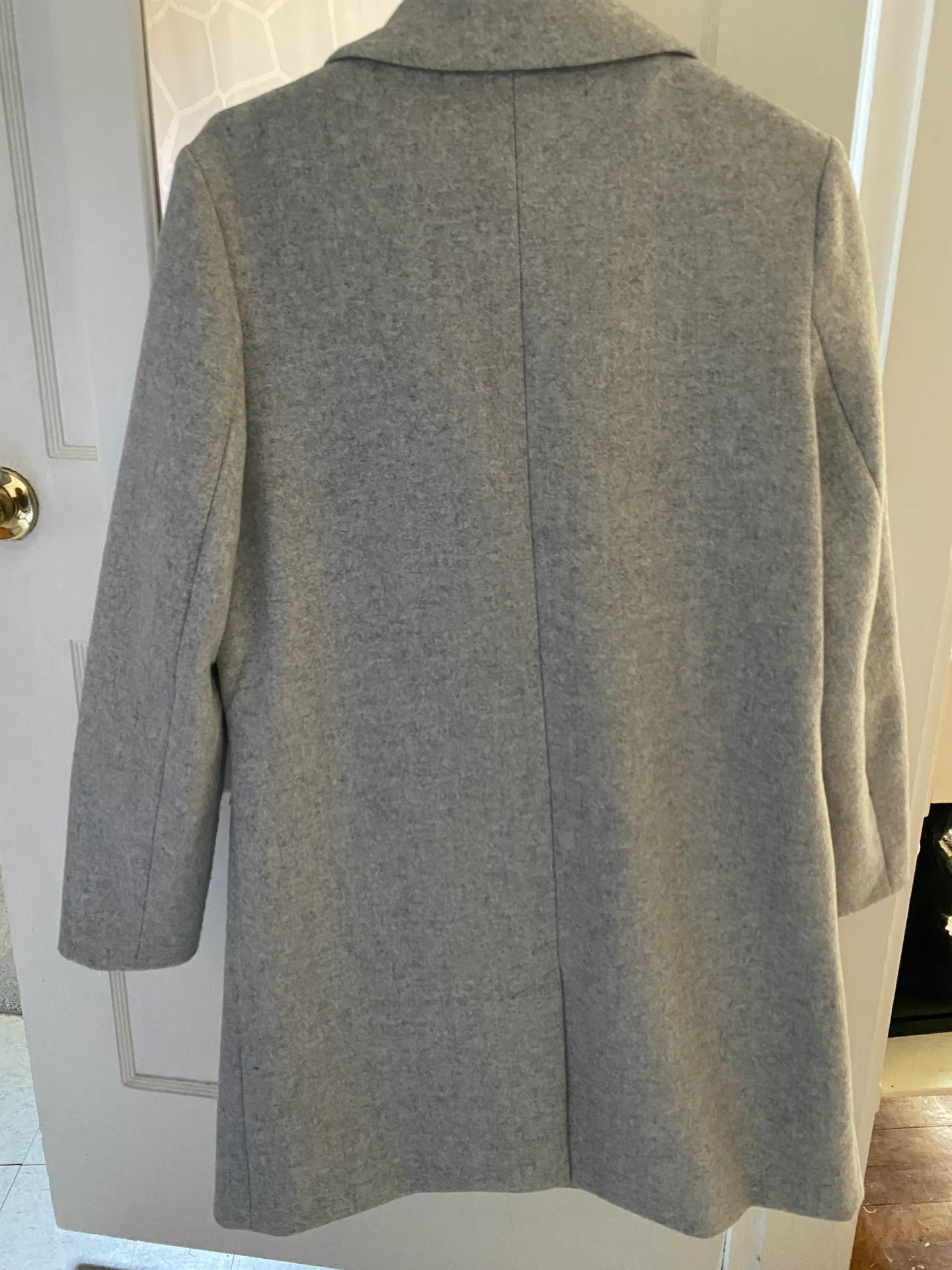 Primark Gray Peacoat - Image 4