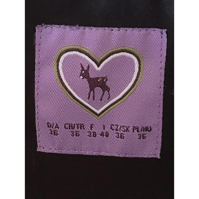 Dirndl Dress with Embroidered Bodice & Satin Ribbon Lace - Image 6