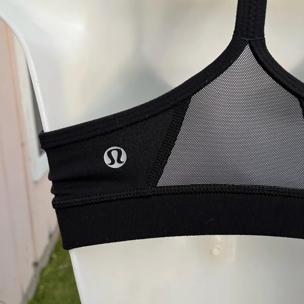 Lululemon  Basic Black Sports bra - Image 6