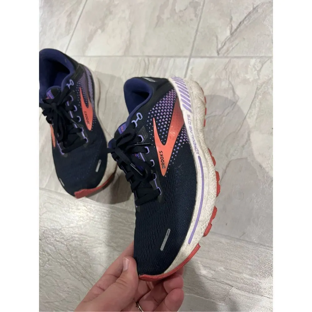Brooks Adrenaline GTS Multicolored Tennis Shoes Woman’s Size 9 Preowned - Flaws - Image 3