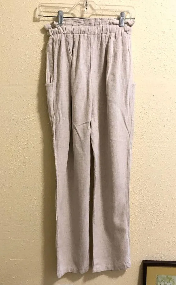 NEW  | The Rex linen straight leg pants 4 - Image 9