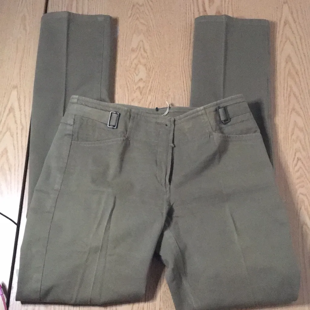 Womens Max Studio Stretchy Pants /Jeans Olive 🫒 Green Size 2 - Image 6