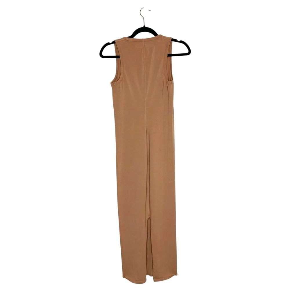Enza Costa Maxi Dress Women's Tan Size X - Image 2
