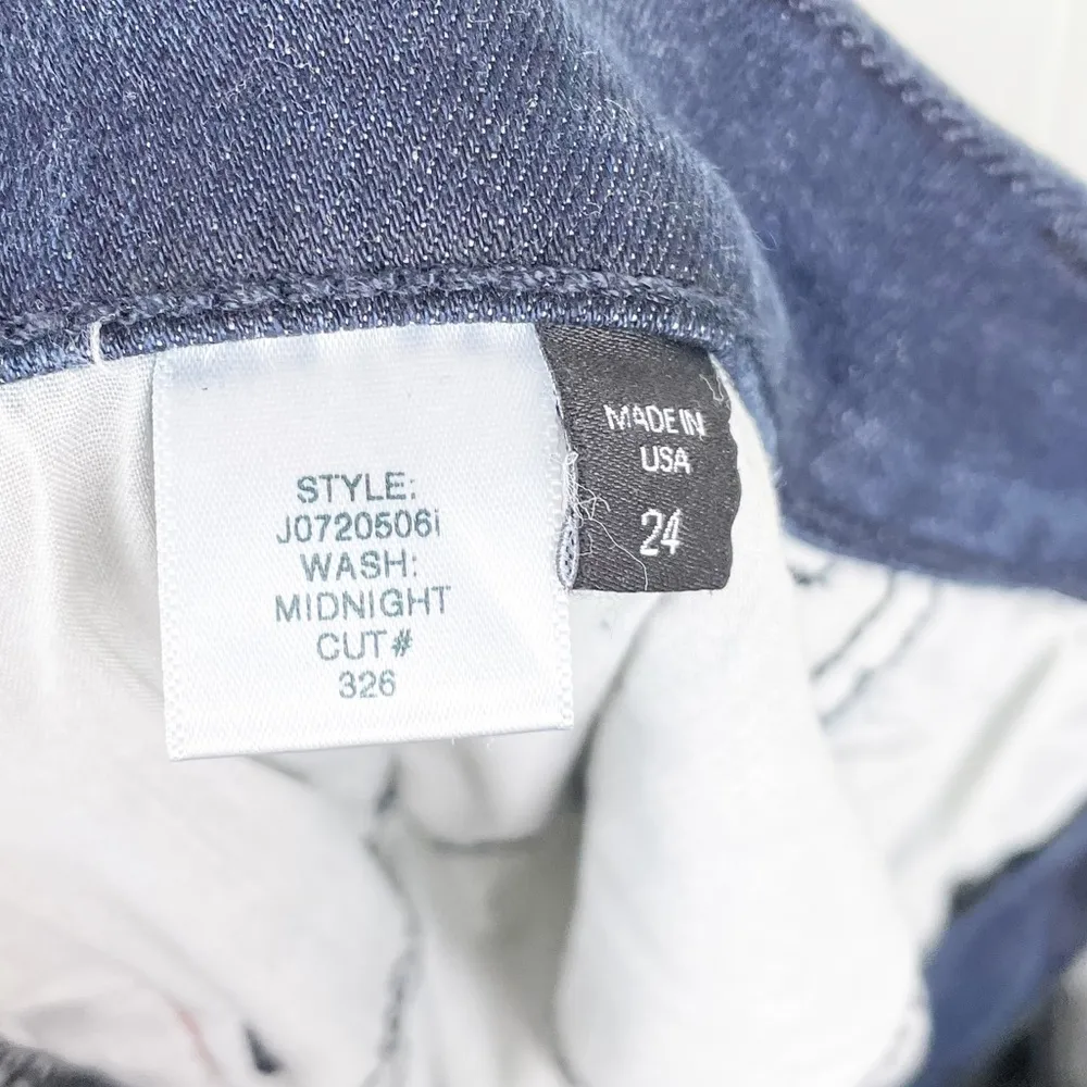 NEW Veronica Beard Jeans Carolyn Baby Boot in Midnight Red Stripe Plus Size 24 - Image 14