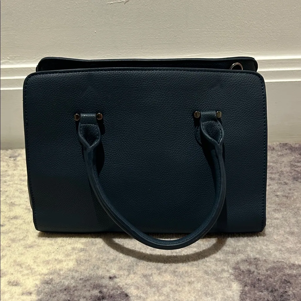 Dark Blue Handbag - Image 3