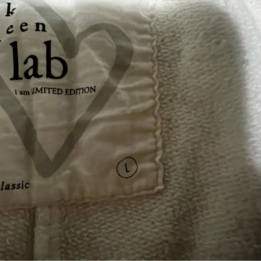 Frank & Eileen Tee Lab Limited Edition Core Crop Floral Ice Blue Sweatpants - Image 11