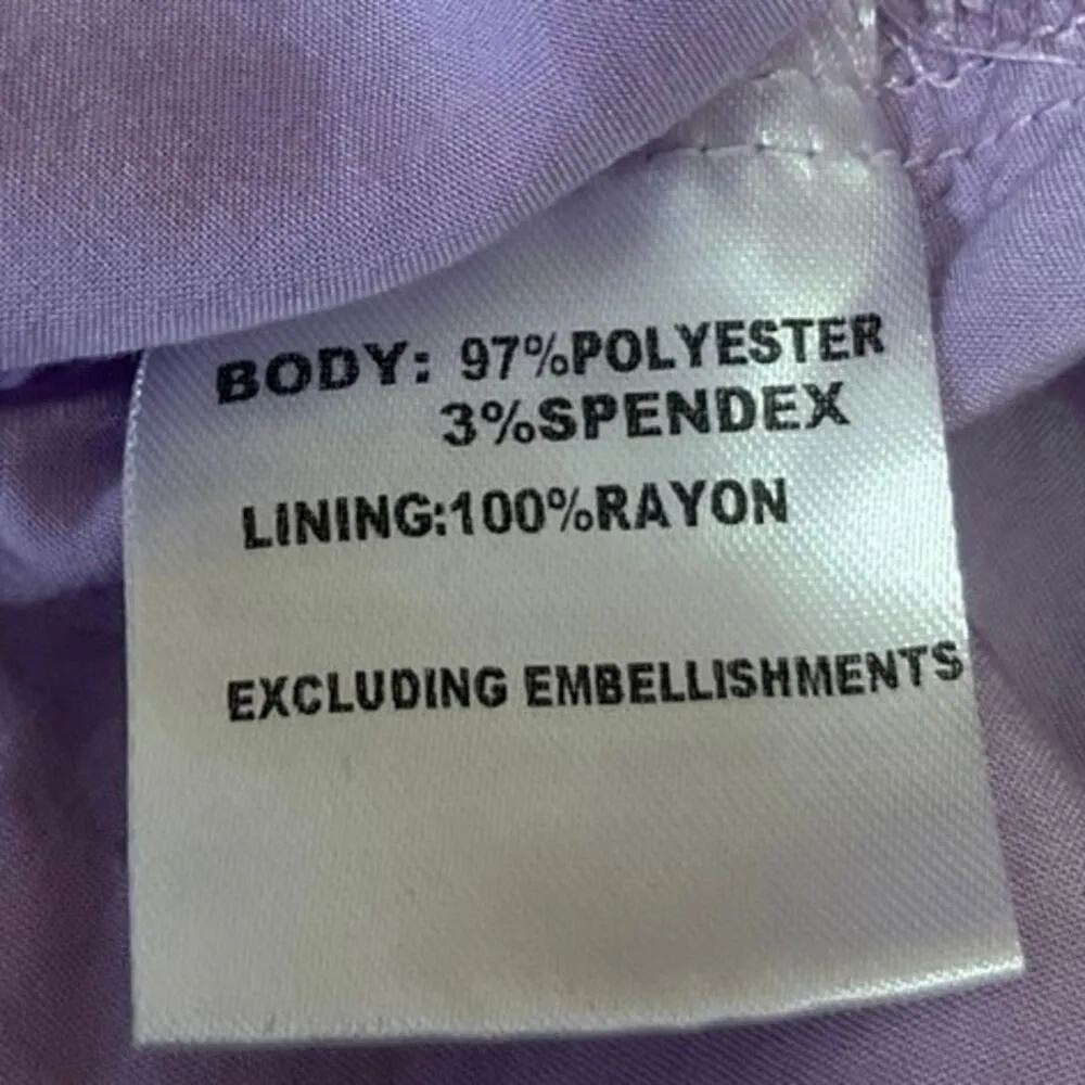 Princess Polly Willow Purple Spaghetti Cami Camisole Mini Tank Slip Dress Size 2 - Image 5