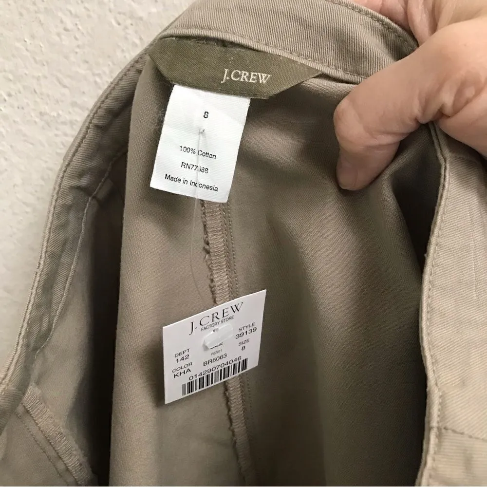 J.Crew khaki mini skirt  8 - Image 4