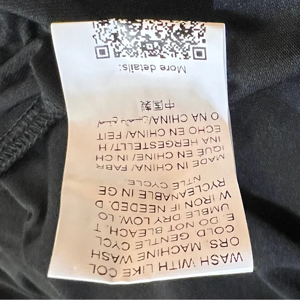 Shein Curve OXL Black w/Silver Confetti Drops with 3/4 Sleeves with Dropwaist - Image 2