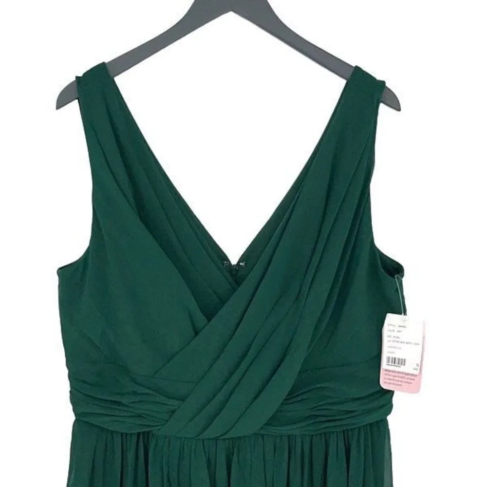 Dressy Collection Vivian Diamond Women's Lux Chiffon V - Image 2