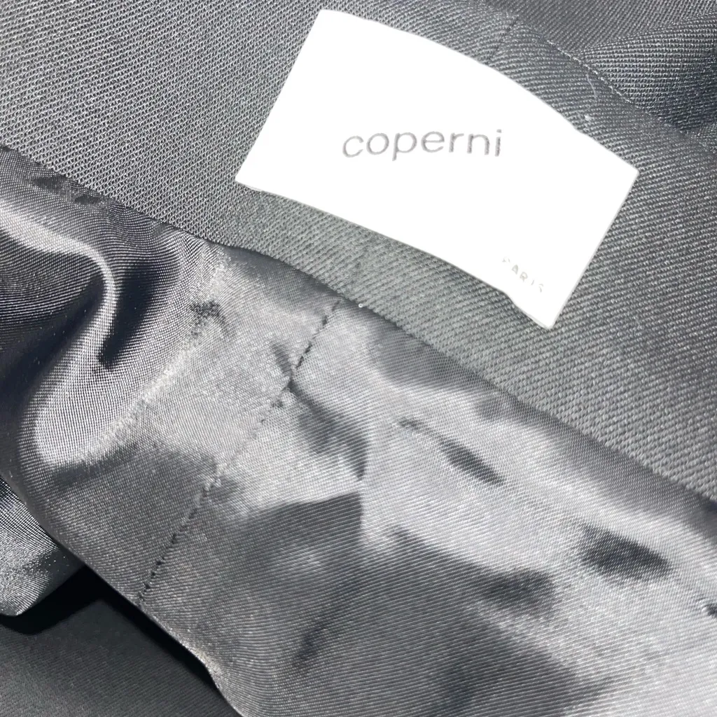 Coperni Paris Black Satin Size 8 - Image 6