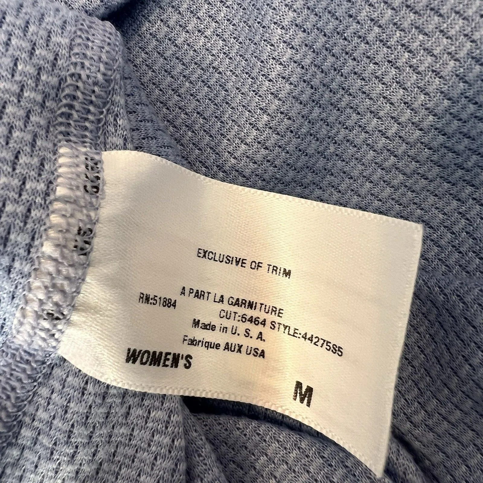 Patagonia Capilene Quarter Zip Neck light Blue Base Layer Long Sleeve Medium #79 - Image 2